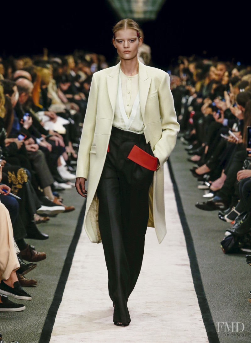 Kate Grigorieva featured in  the Givenchy fashion show for Autumn/Winter 2014