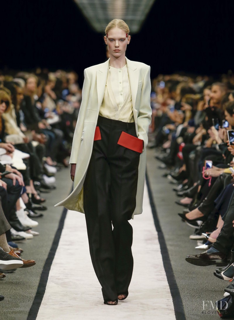 Charlene Hoegger featured in  the Givenchy fashion show for Autumn/Winter 2014