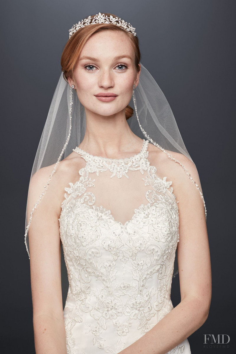 Clara McSweeney featured in  the David\'s Bridal lookbook for Autumn/Winter 2017