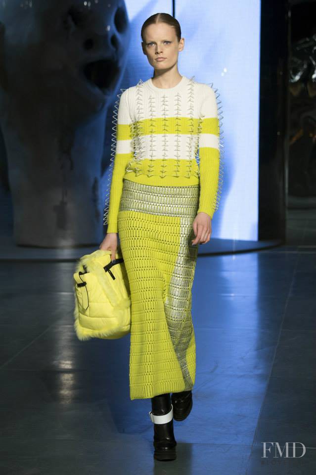 Hanne Gaby Odiele featured in  the Kenzo fashion show for Autumn/Winter 2014