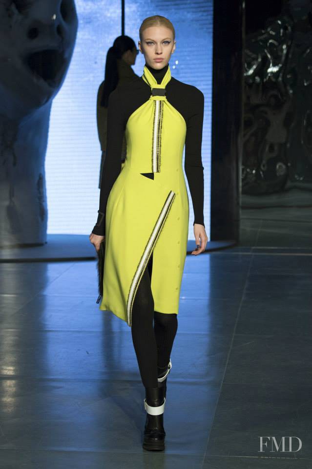 Juliana Schurig featured in  the Kenzo fashion show for Autumn/Winter 2014