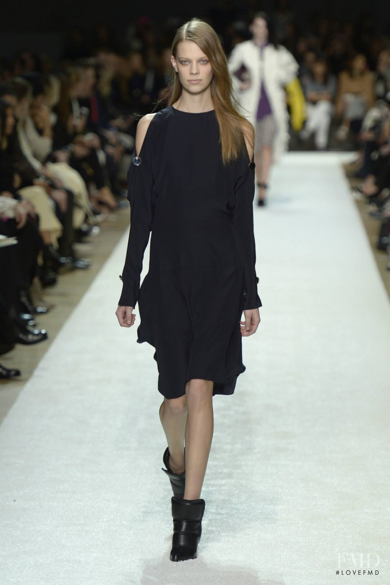 Lexi Boling featured in  the Chloe fashion show for Autumn/Winter 2014