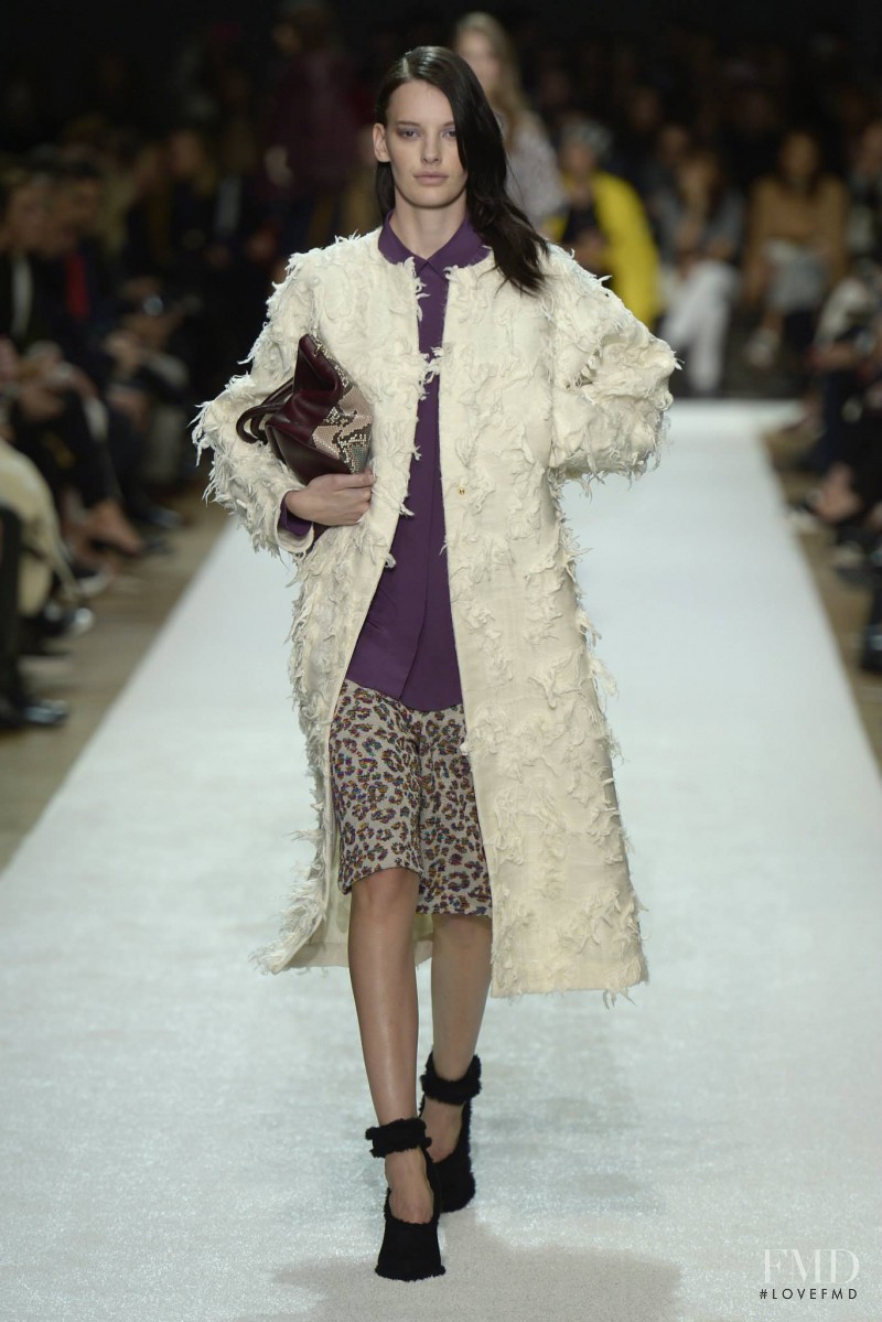 Amanda Murphy featured in  the Chloe fashion show for Autumn/Winter 2014