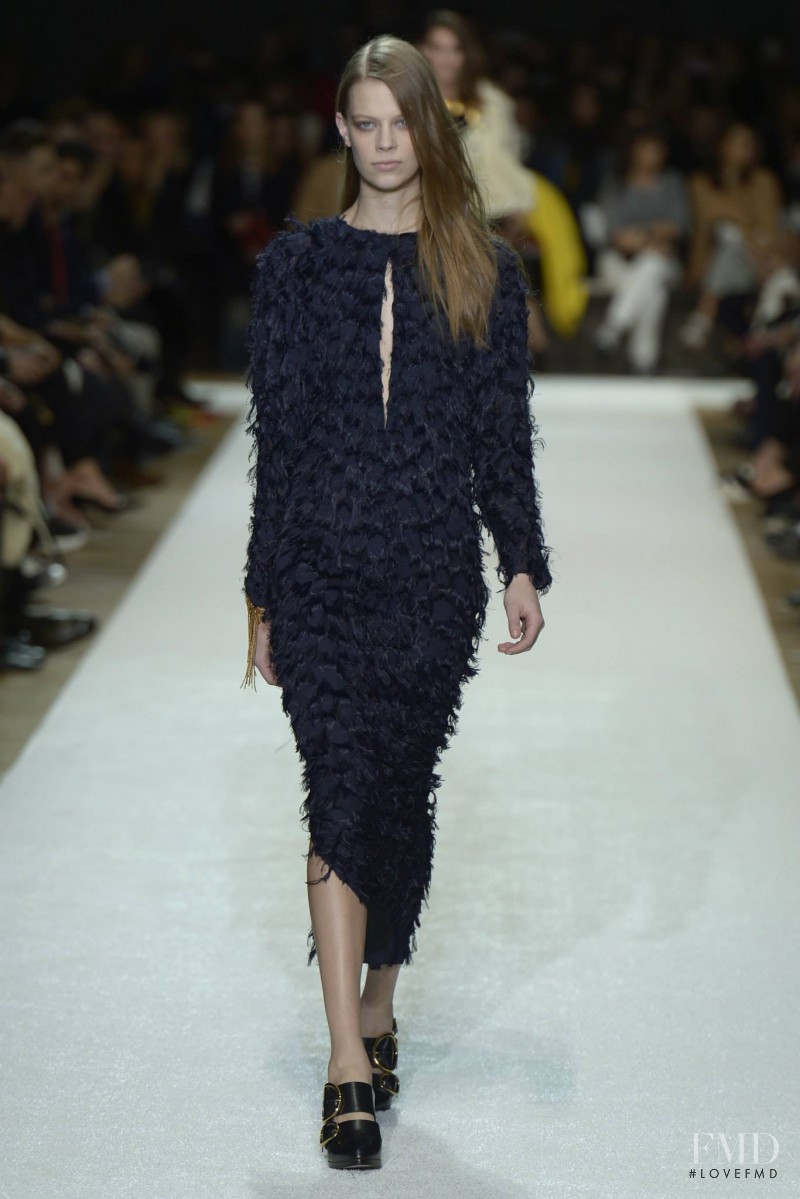 Lexi Boling featured in  the Chloe fashion show for Autumn/Winter 2014