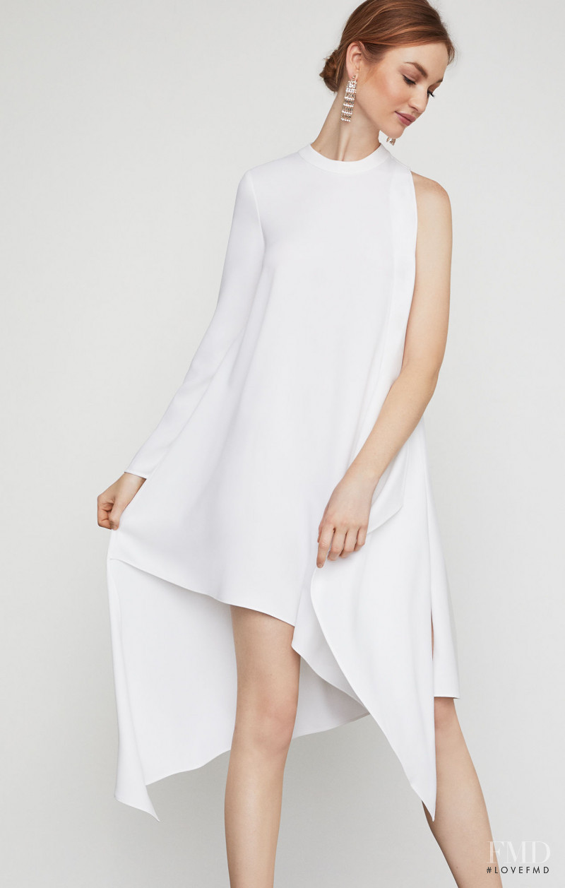 Clara McSweeney featured in  the BCBG By Max Azria catalogue for Spring/Summer 2019