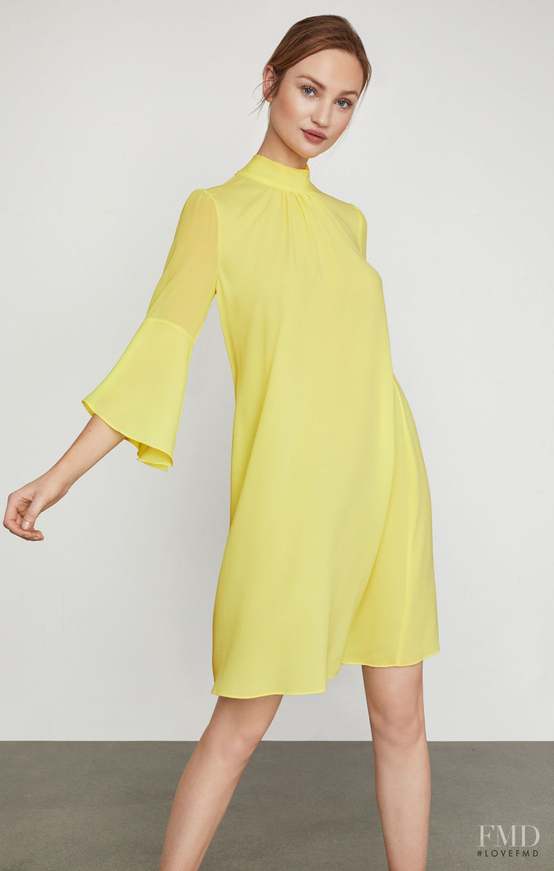 Clara McSweeney featured in  the BCBG By Max Azria catalogue for Spring/Summer 2019