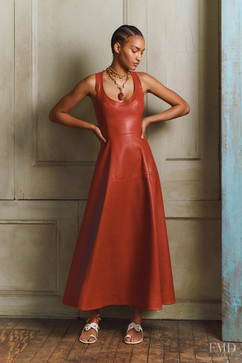 Anyelina Rosa featured in  the Oscar de la Renta lookbook for Pre-Fall 2020