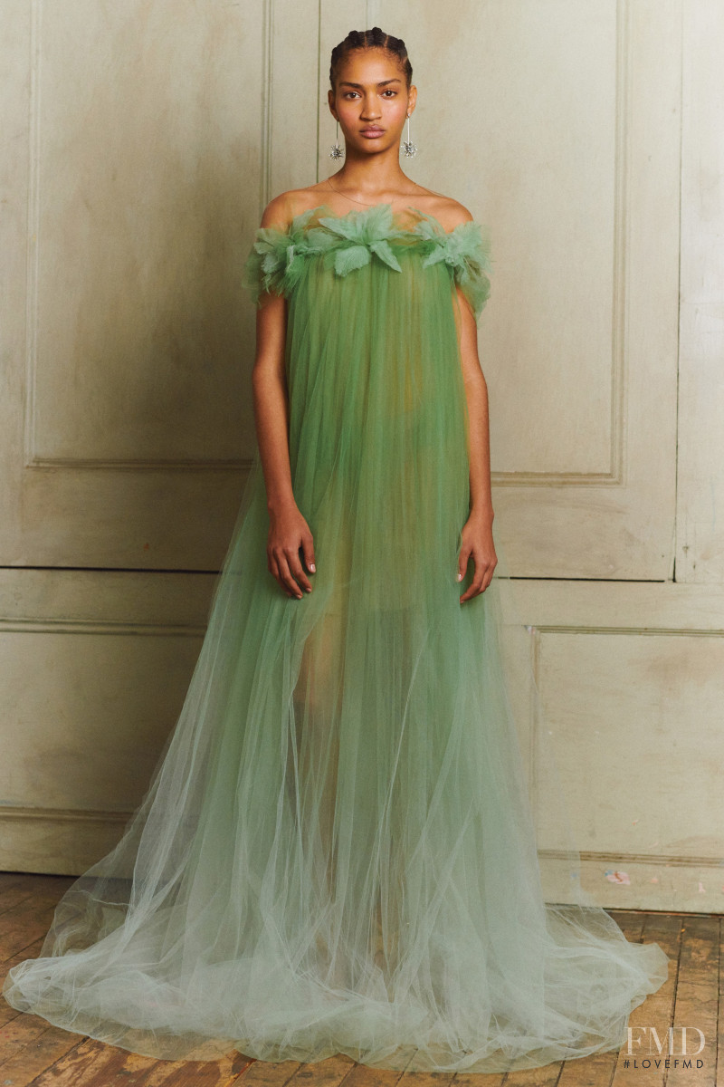 Anyelina Rosa featured in  the Oscar de la Renta lookbook for Pre-Fall 2020