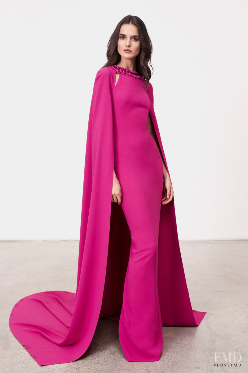 Blanca Padilla featured in  the Pamella Roland lookbook for Pre-Fall 2020