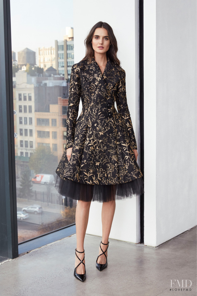 Blanca Padilla featured in  the Pamella Roland lookbook for Pre-Fall 2020