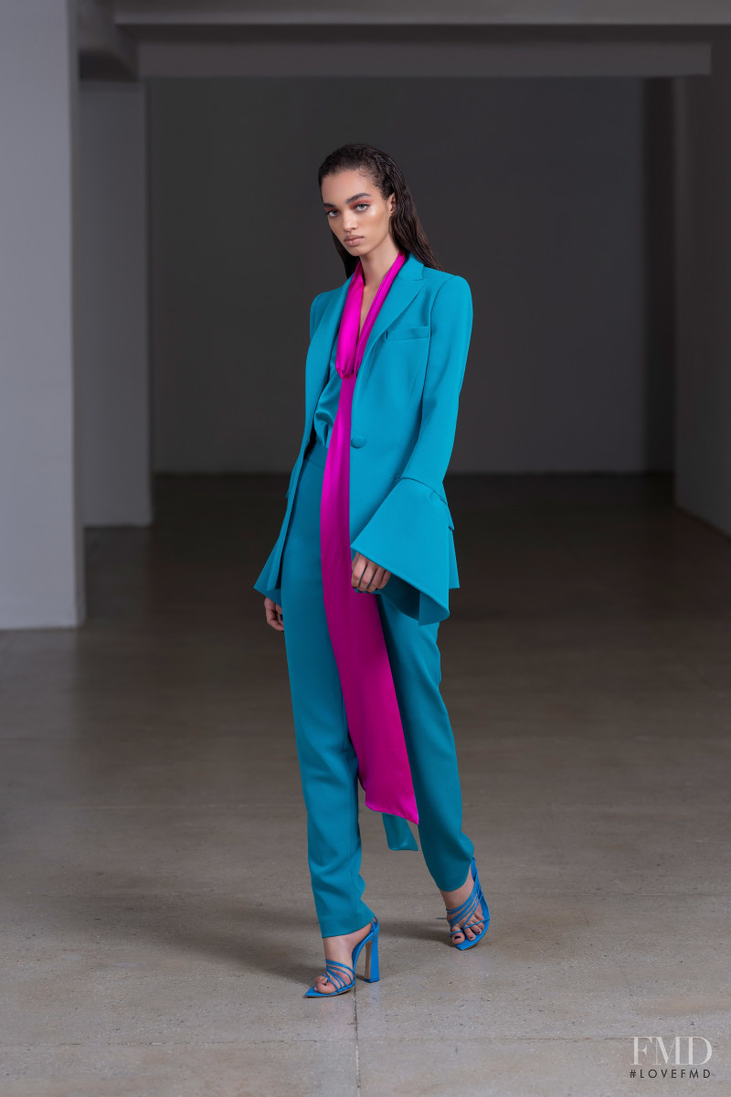 Ellen Rosa featured in  the Prabal Gurung lookbook for Pre-Fall 2020