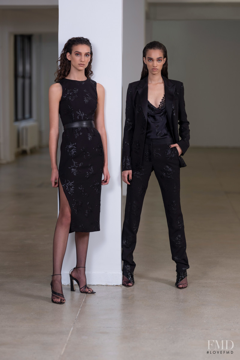 Ellen Rosa featured in  the Prabal Gurung lookbook for Pre-Fall 2020