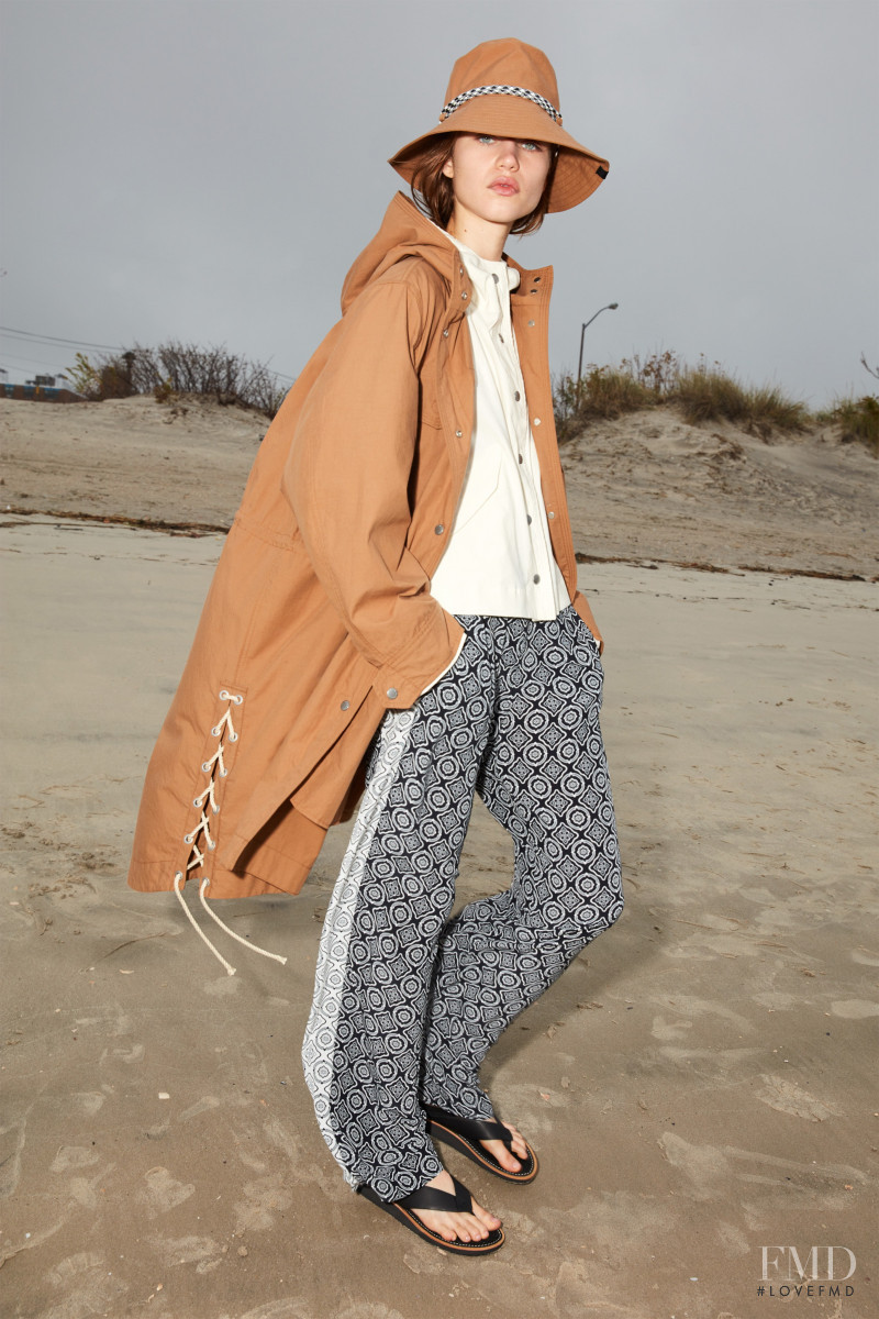 Meghan Roche featured in  the rag & bone lookbook for Pre-Fall 2020