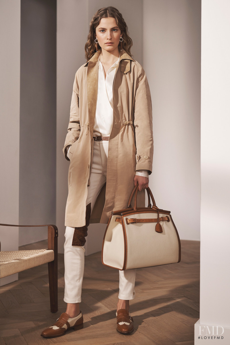 Felice Noordhoff featured in  the Ralph Lauren lookbook for Pre-Fall 2020