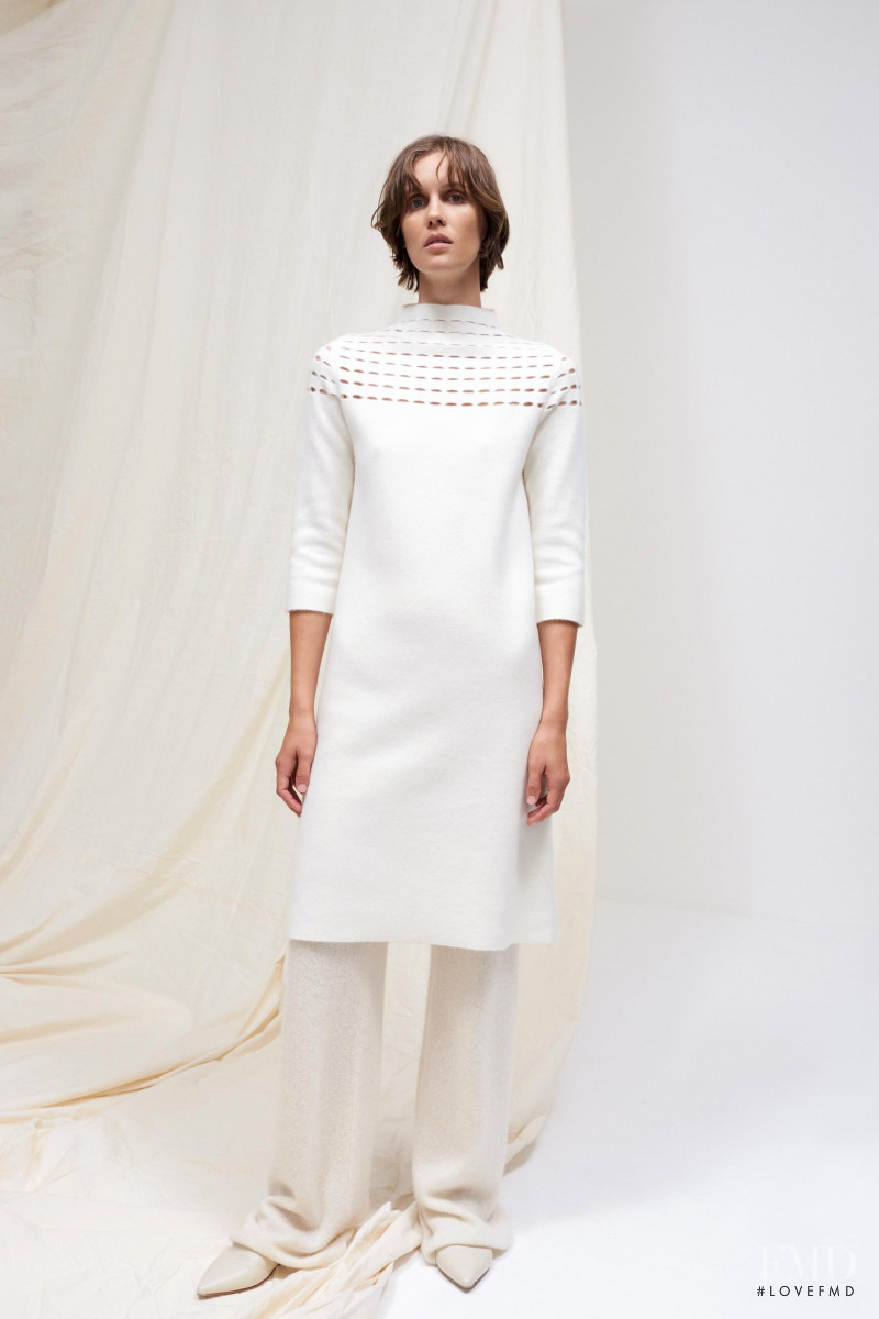 Marike Le Roux featured in  the TSE lookbook for Pre-Fall 2020