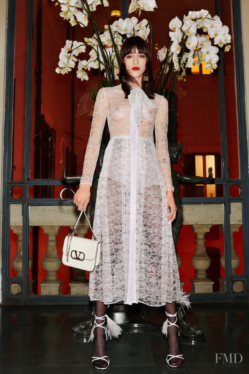 Zso Varju featured in  the Valentino lookbook for Pre-Fall 2020