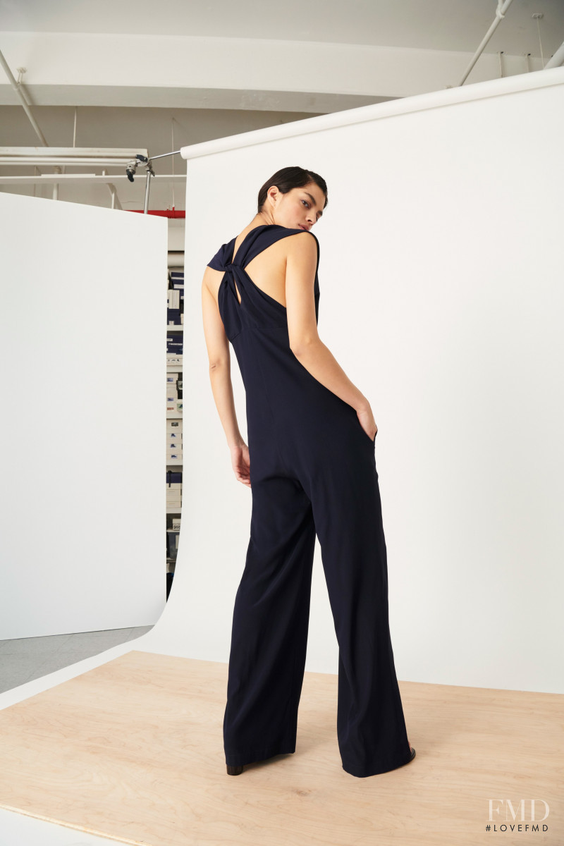 Bianca Redmerski featured in  the Zero + Maria Cornejo lookbook for Pre-Fall 2020