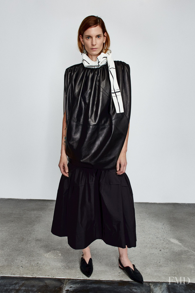 Iris Strubegger featured in  the 3.1 Phillip Lim lookbook for Pre-Fall 2020