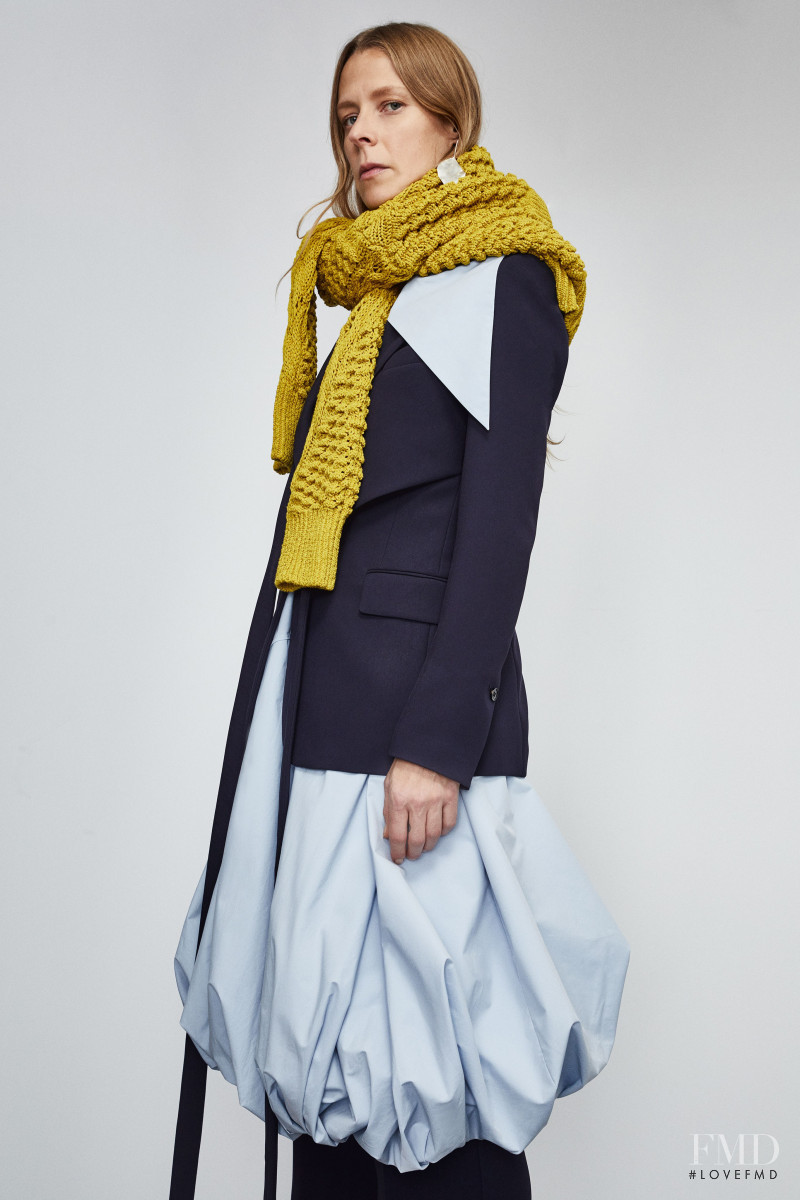 Laura Morgan featured in  the 3.1 Phillip Lim lookbook for Pre-Fall 2020