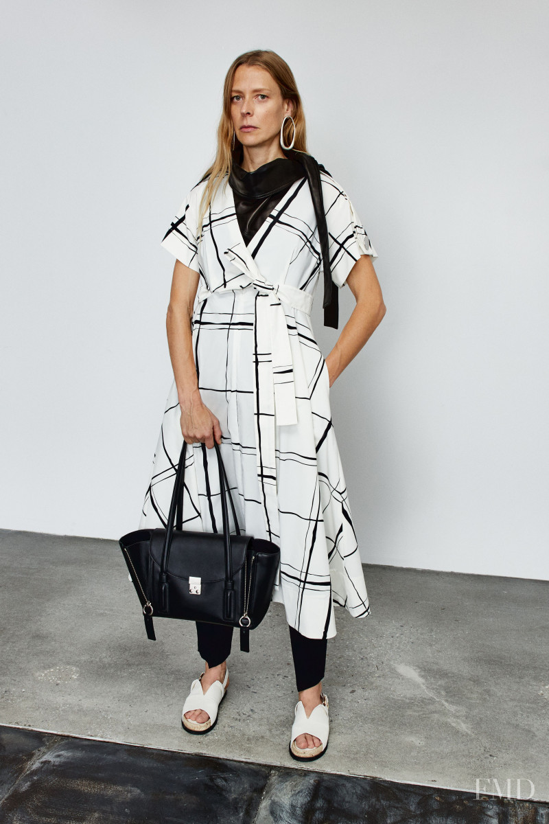 Laura Morgan featured in  the 3.1 Phillip Lim lookbook for Pre-Fall 2020
