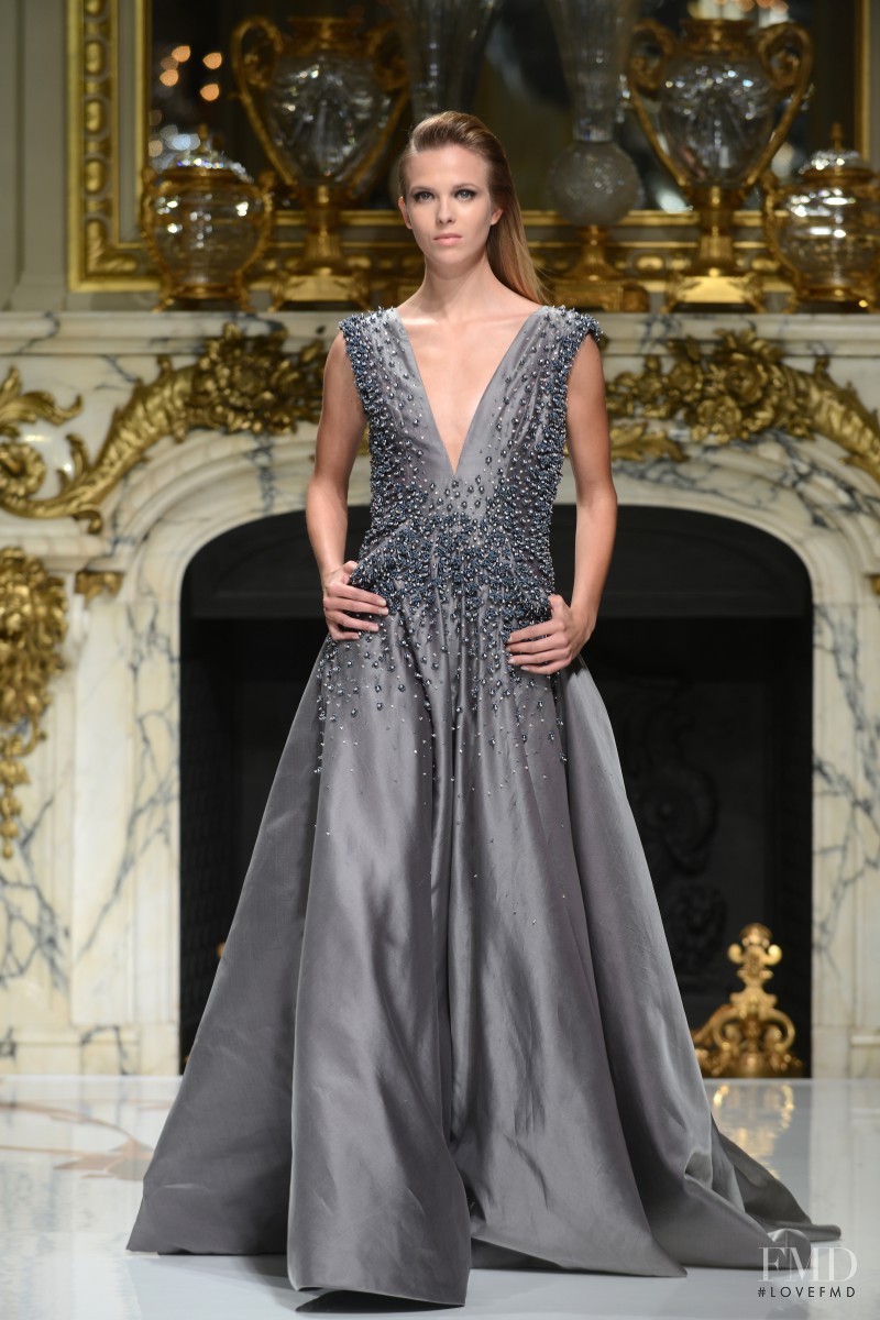 Viktoria Kvalsvik featured in  the Charlotte Licha fashion show for Spring/Summer 2014