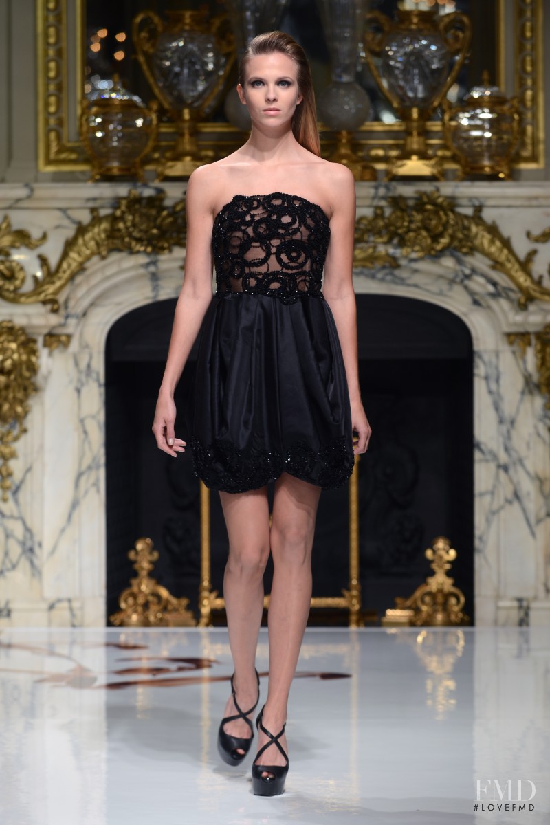 Viktoria Kvalsvik featured in  the Charlotte Licha fashion show for Spring/Summer 2014