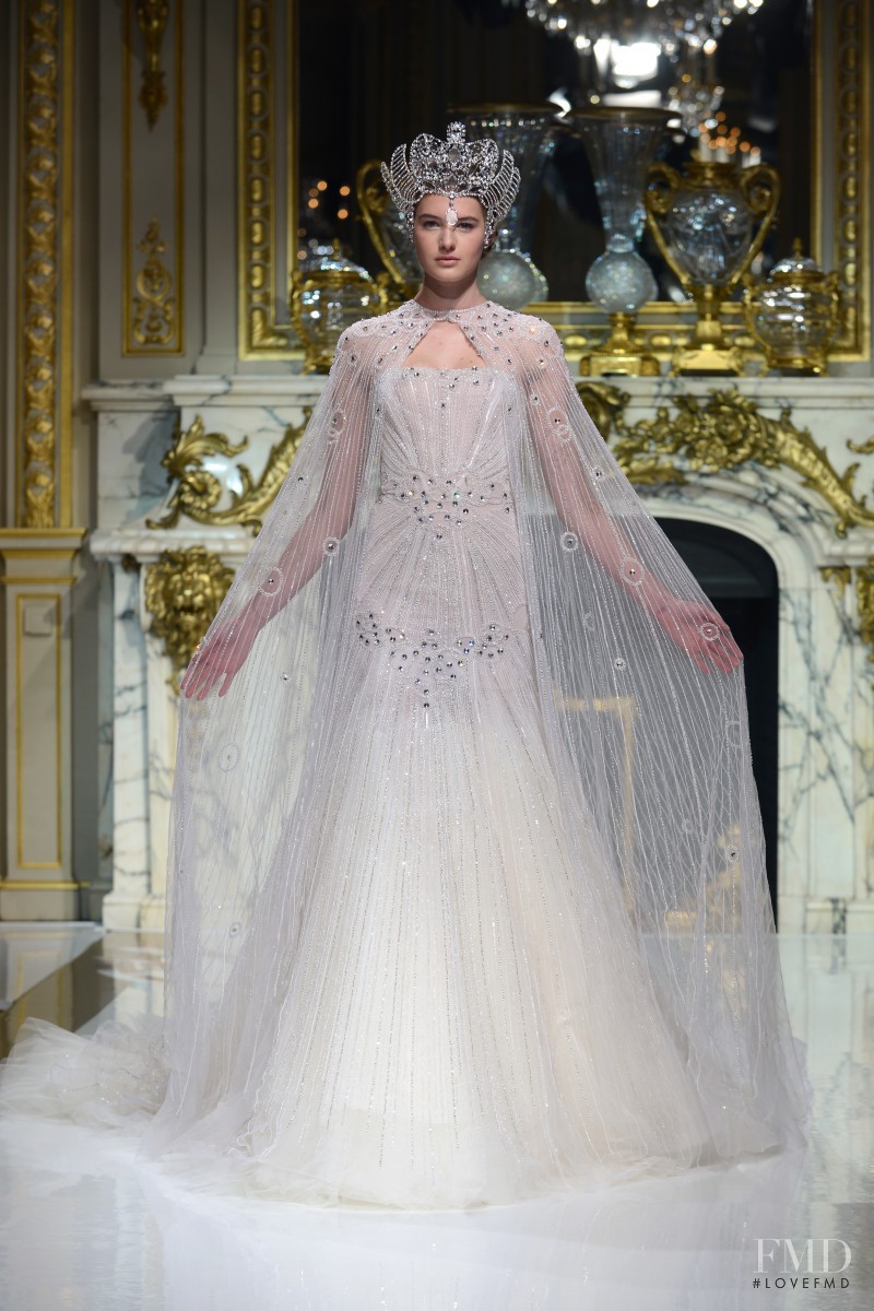 Sanne Vloet featured in  the Charlotte Licha fashion show for Spring/Summer 2014