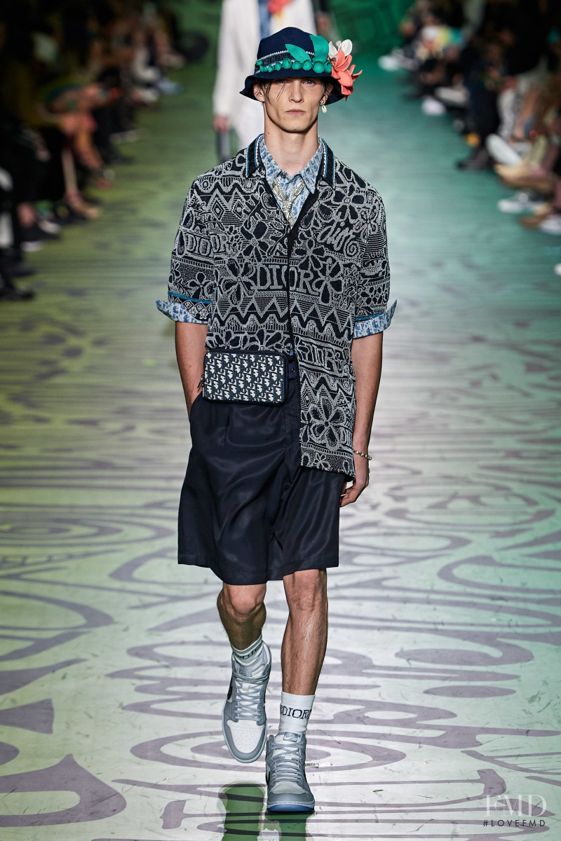 Luc Defont Saviard featured in  the Dior Homme fashion show for Pre-Fall 2020