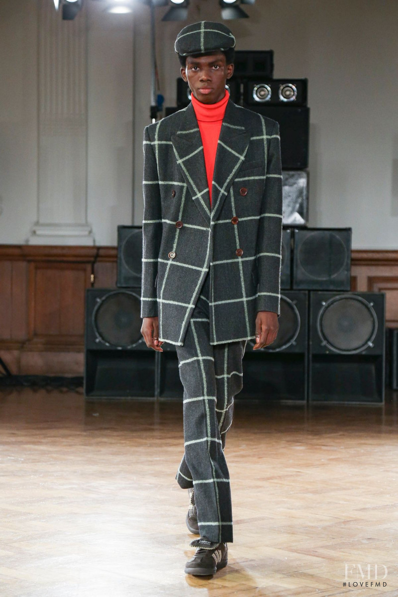 Ottawa Kwami featured in  the Wales Bonner fashion show for Autumn/Winter 2020