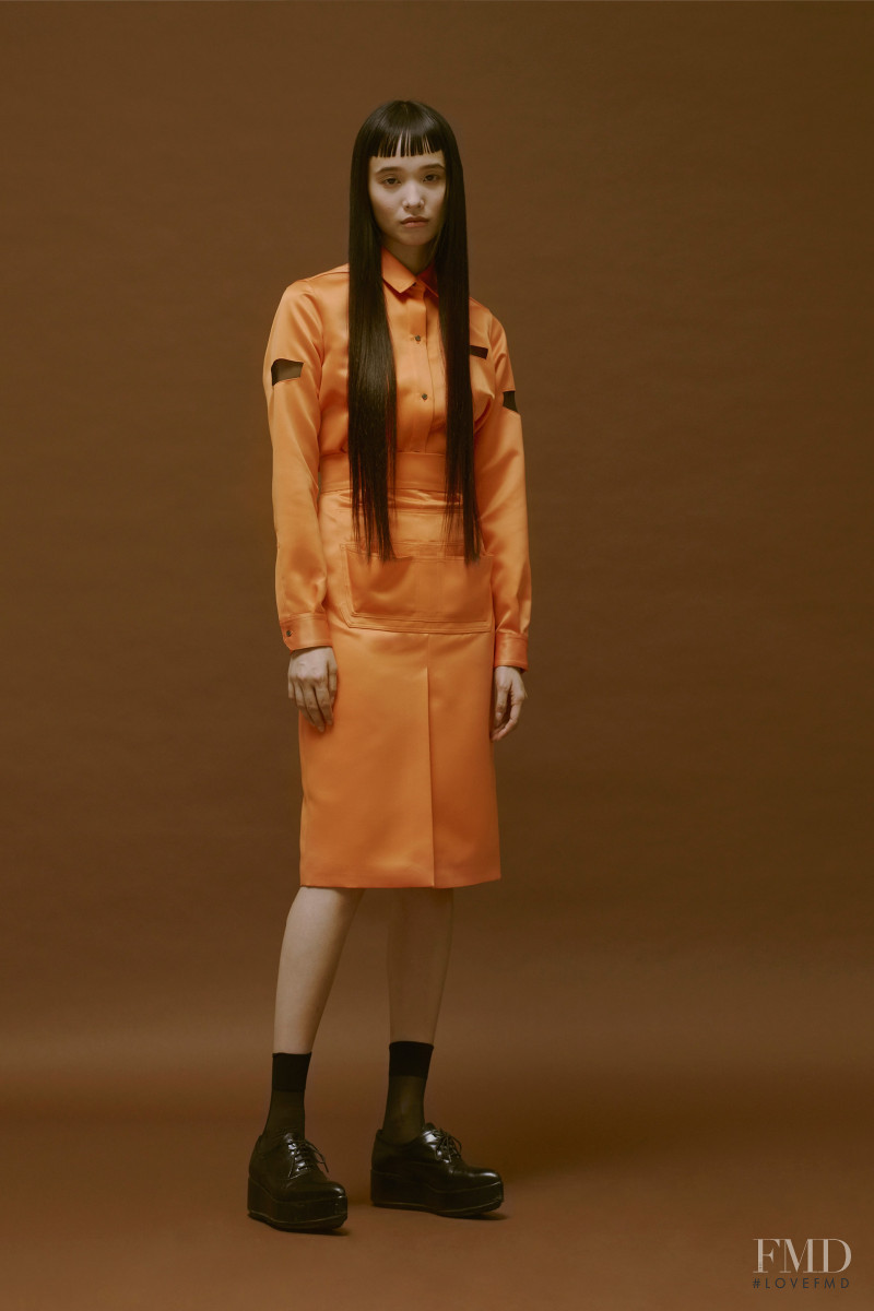 Kiko Arai featured in  the Ji Oh lookbook for Autumn/Winter 2020