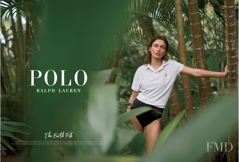 Andreea Diaconu featured in  the Polo Ralph Lauren advertisement for Spring/Summer 2020