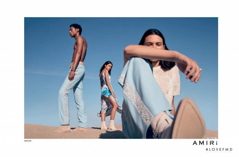 Amiri advertisement for Spring/Summer 2020