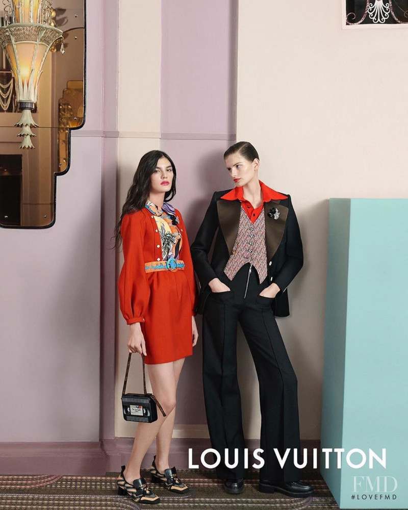 Lola Nicon featured in  the Louis Vuitton advertisement for Spring/Summer 2020