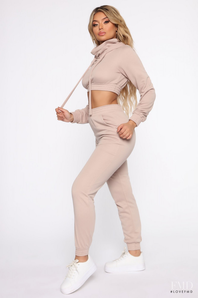 Sofia Jamora featured in  the Fashion Nova catalogue for Spring/Summer 2020