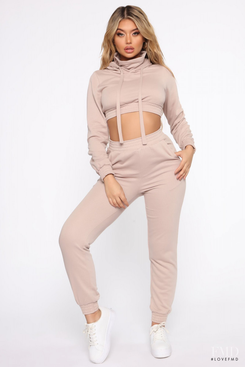 Sofia Jamora featured in  the Fashion Nova catalogue for Spring/Summer 2020