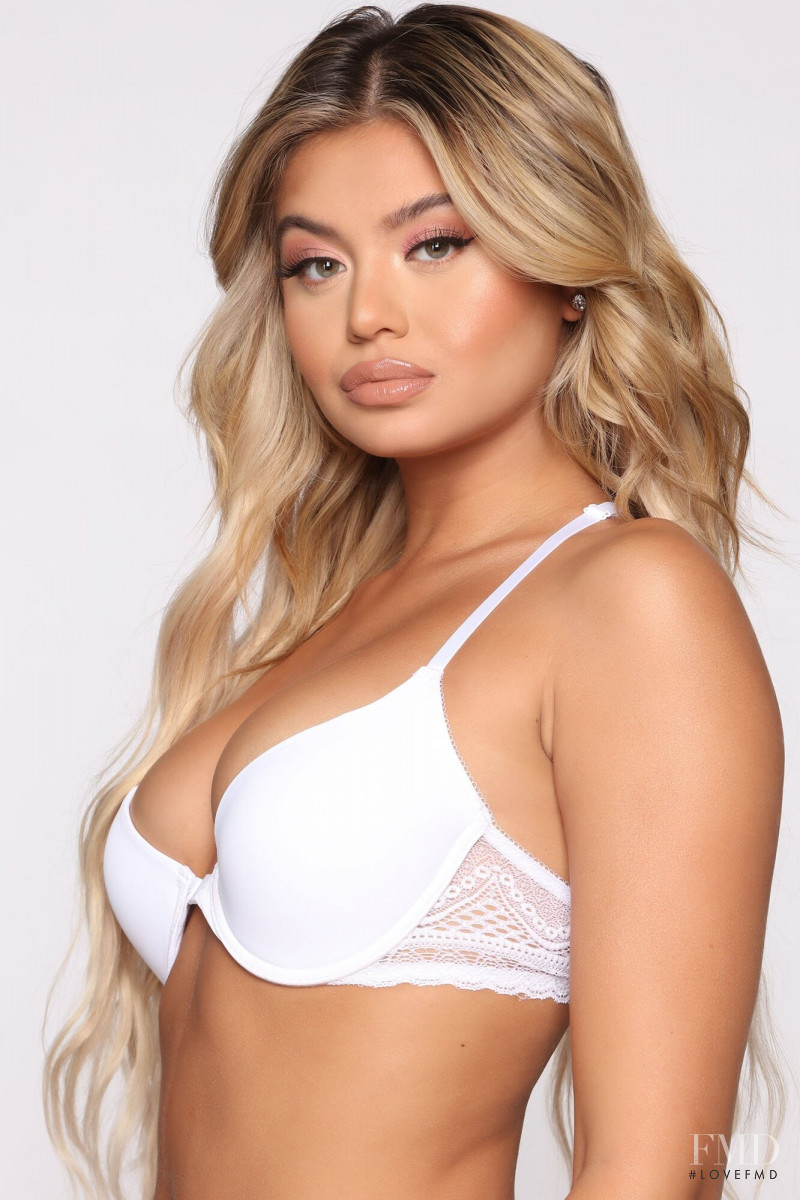 Sofia Jamora featured in  the Fashion Nova catalogue for Spring/Summer 2020