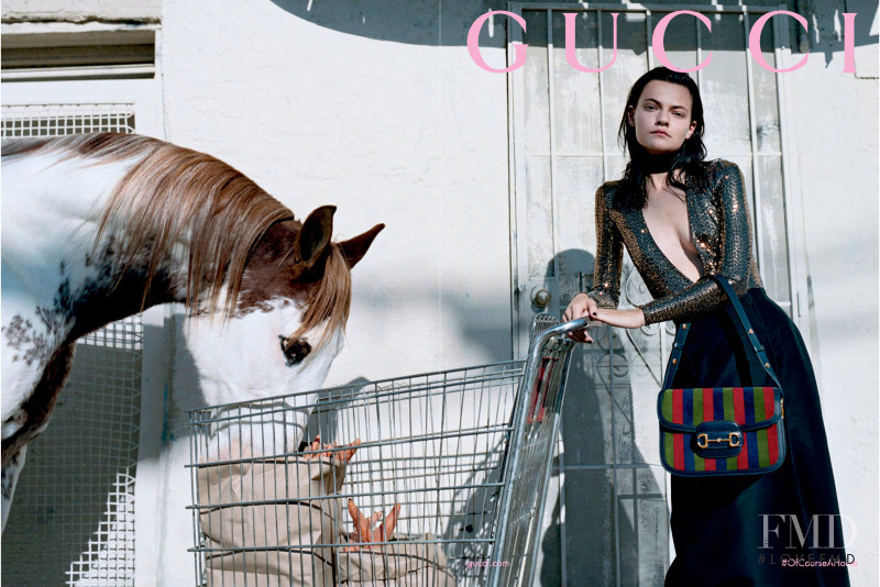 Gucci Of Course A Horse advertisement for Spring/Summer 2020