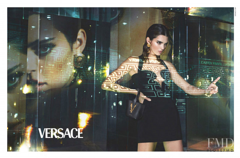 Kendall Jenner featured in  the Versace advertisement for Spring/Summer 2020