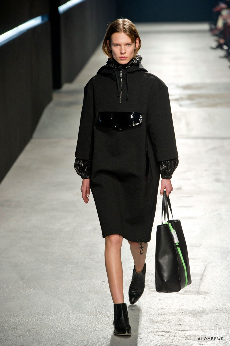 Katharina Hessen featured in  the Christopher Kane fashion show for Autumn/Winter 2014