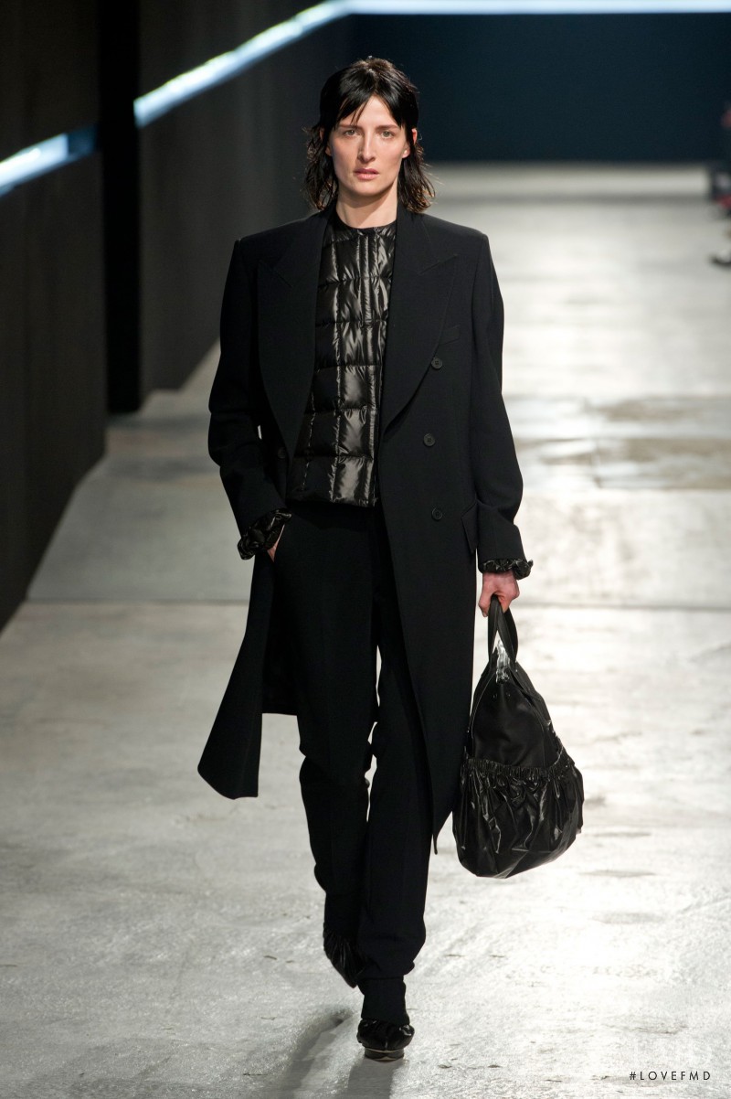 Kim Peers featured in  the Christopher Kane fashion show for Autumn/Winter 2014