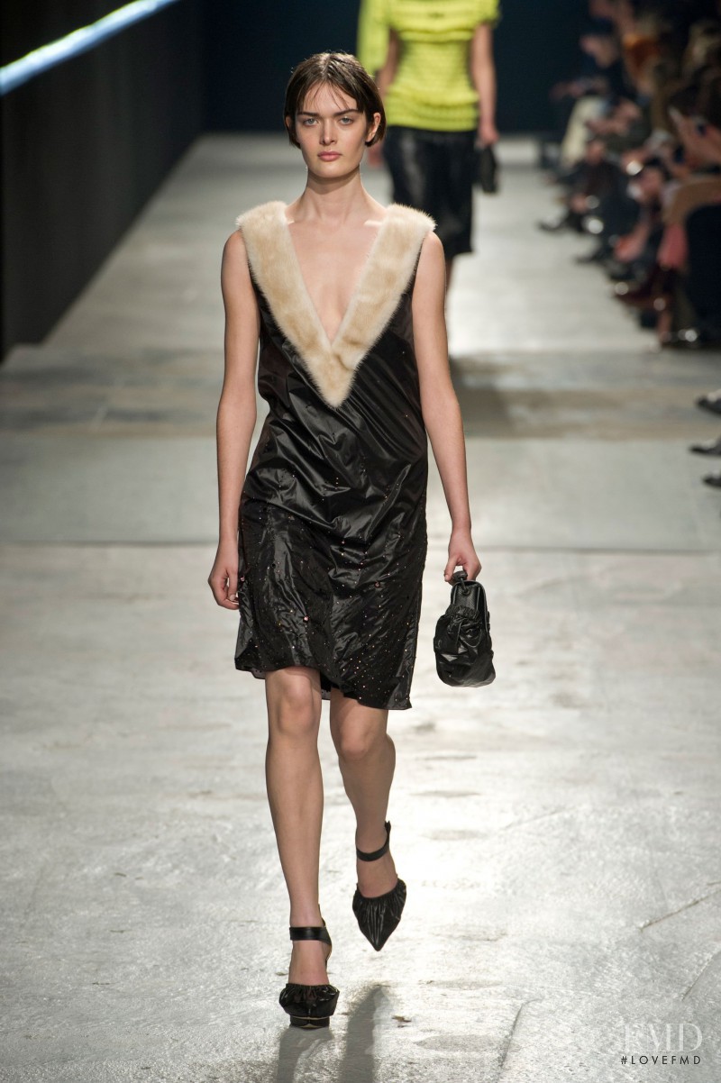 Sam Rollinson featured in  the Christopher Kane fashion show for Autumn/Winter 2014