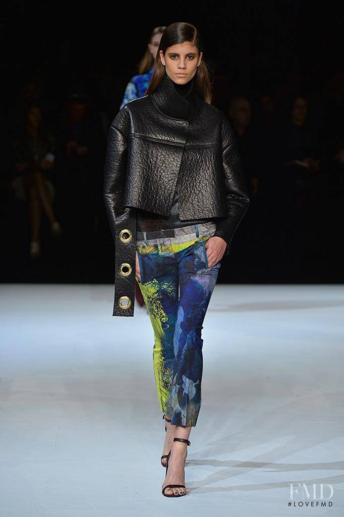 Antonina Petkovic featured in  the Just Cavalli fashion show for Autumn/Winter 2014