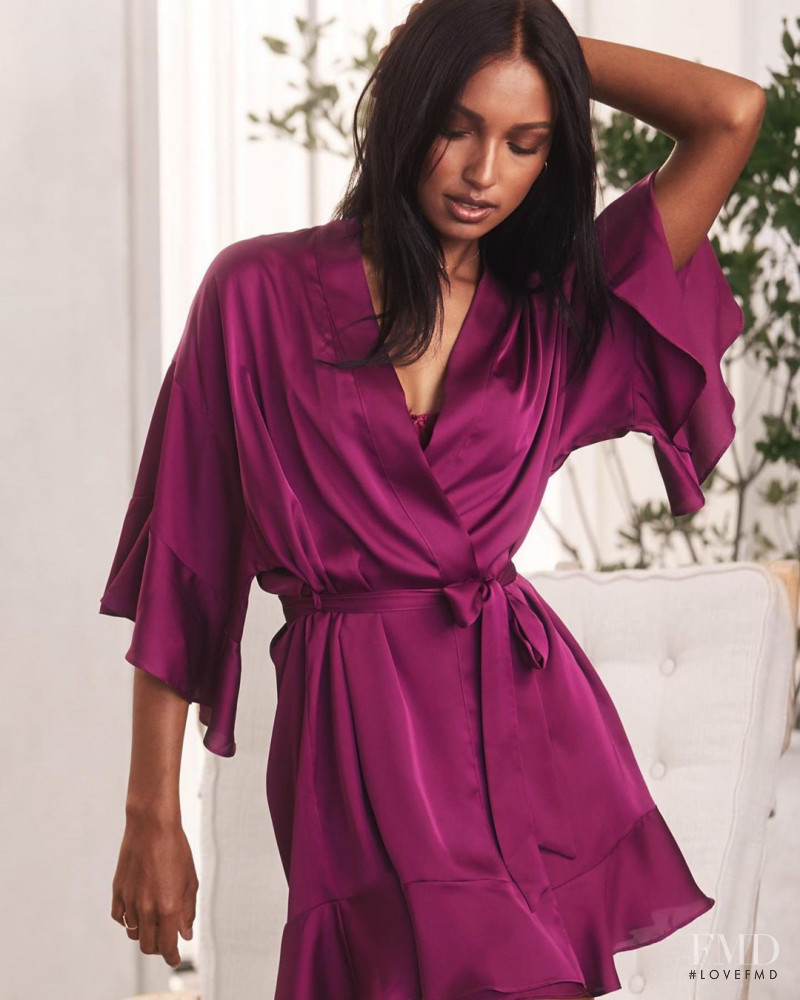 Jasmine Tookes featured in  the Victoria\'s Secret catalogue for Autumn/Winter 2019