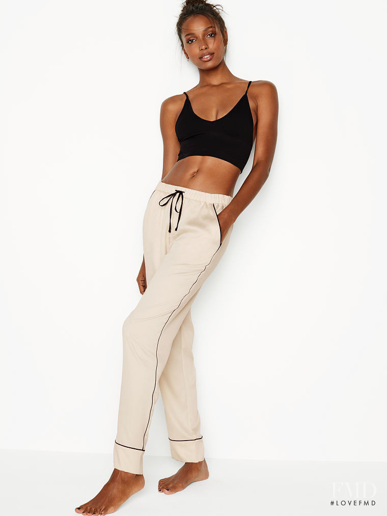 Jasmine Tookes featured in  the Victoria\'s Secret catalogue for Spring/Summer 2018