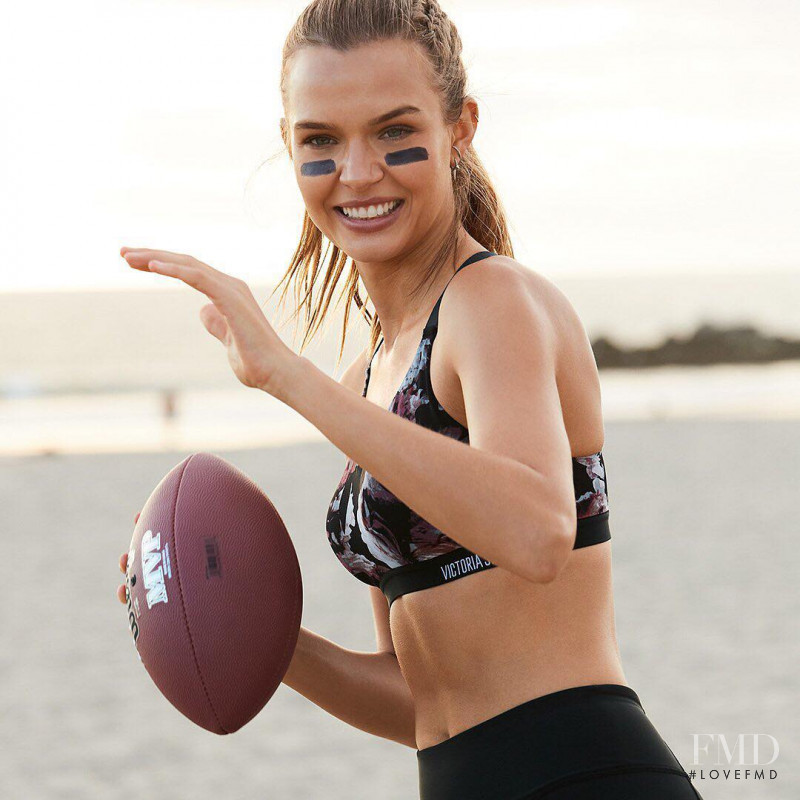 Josephine Skriver featured in  the Victoria\'s Secret VSX catalogue for Spring/Summer 2018