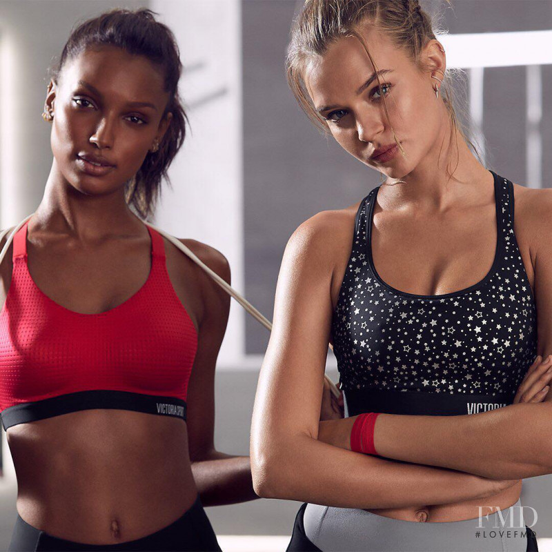 Josephine Skriver featured in  the Victoria\'s Secret VSX catalogue for Spring/Summer 2018