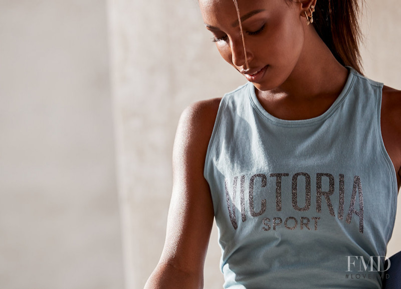 Jasmine Tookes featured in  the Victoria\'s Secret VSX catalogue for Spring/Summer 2018