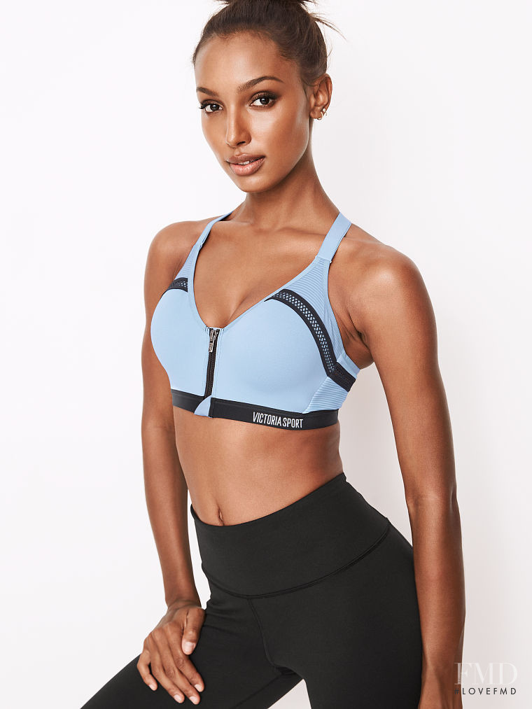 Jasmine Tookes featured in  the Victoria\'s Secret VSX catalogue for Spring/Summer 2018