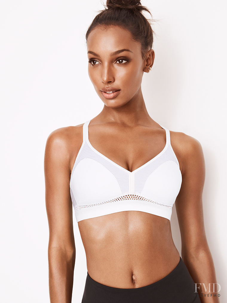 Jasmine Tookes featured in  the Victoria\'s Secret VSX catalogue for Spring/Summer 2018