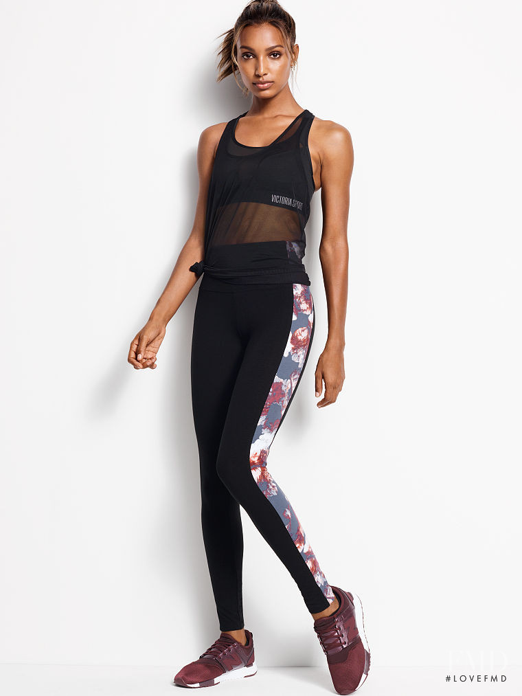 Jasmine Tookes featured in  the Victoria\'s Secret VSX catalogue for Spring/Summer 2018